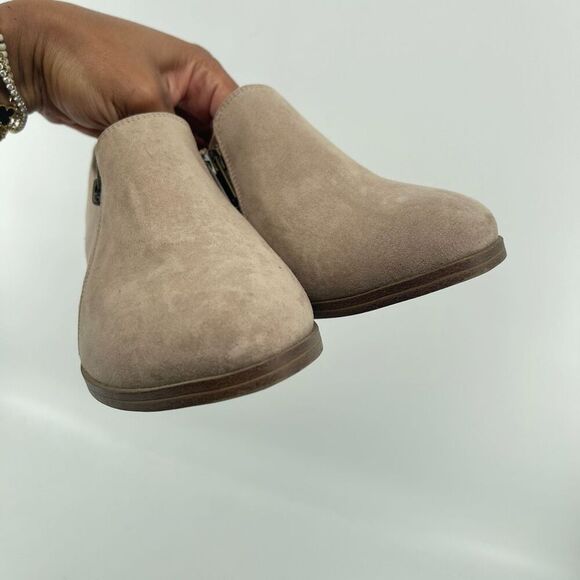 American Eagle Dara Women’s Gray Faux Suede Double Zip Ankle Booties 8.5 - Picture 8 of 13